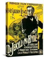 Dr. Jekyll & Mr. Hyde, Sheldon Lewis, 1920-null-Stretched Canvas