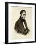 Dr Johann Seybert one-Josef Kriehuber-Framed Giclee Print