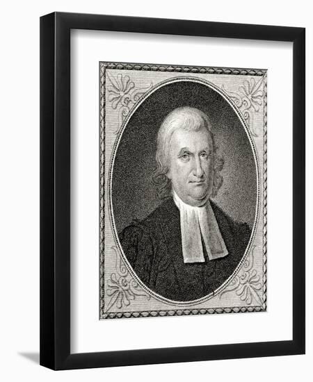 Dr John Witherspoon, Engraved by James Barton Longacre (1794-1869)-Charles Willson Peale-Framed Giclee Print