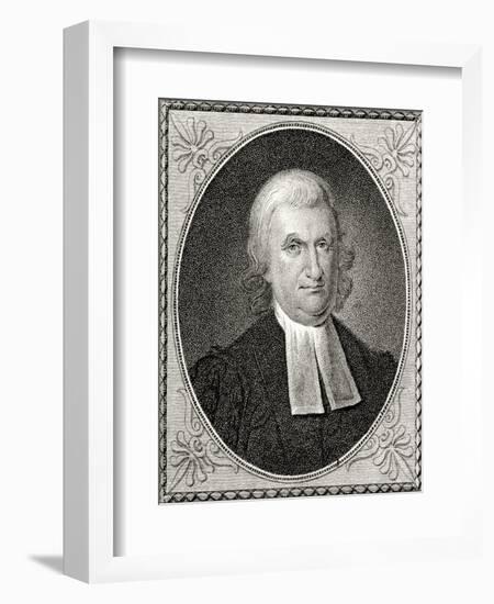 Dr John Witherspoon, Engraved by James Barton Longacre (1794-1869)-Charles Willson Peale-Framed Giclee Print