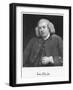 Dr Johnson, 18th Century English Man of Letters-null-Framed Giclee Print