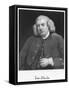 Dr Johnson, 18th Century English Man of Letters-null-Framed Stretched Canvas