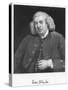 Dr Johnson, 18th Century English Man of Letters-null-Stretched Canvas