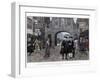 Dr Johnson and Boswell in Fleet Street-Charles Green-Framed Giclee Print