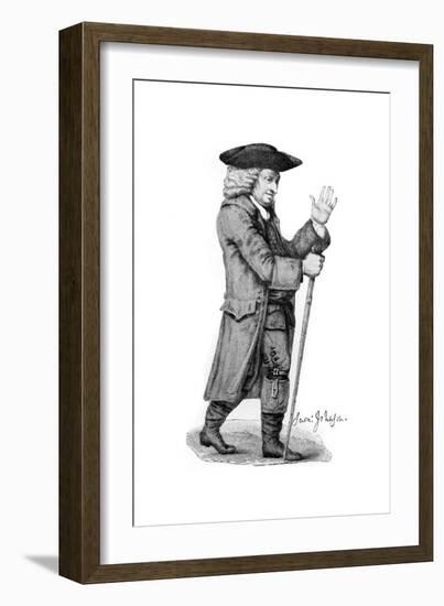 Dr Johnson, English Literary Figure-Thomas Trotter-Framed Giclee Print