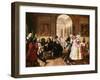 Dr. Johnson in the Ante-Room of the Lord Chesterfield Waiting for an Audience, 1748-Edward Matthew Ward-Framed Giclee Print