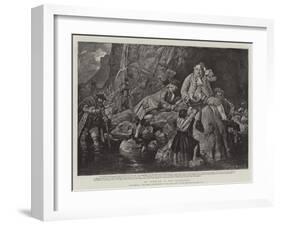 Dr Johnson in the Highlands-William Lockhart Bogle-Framed Giclee Print