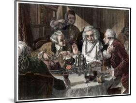 Dr Johnson's First Interview with John Wilkes, 1866-W Thomas-Mounted Giclee Print