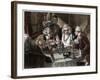 Dr Johnson's First Interview with John Wilkes, 1866-W Thomas-Framed Giclee Print