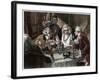 Dr Johnson's First Interview with John Wilkes, 1866-W Thomas-Framed Giclee Print