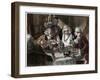 Dr Johnson's First Interview with John Wilkes, 1866-W Thomas-Framed Giclee Print