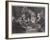 Dr Johnson's First Interview with John Wilkes-Edgar Melville Ward-Framed Giclee Print