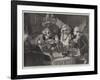 Dr Johnson's First Interview with John Wilkes-Edgar Melville Ward-Framed Giclee Print