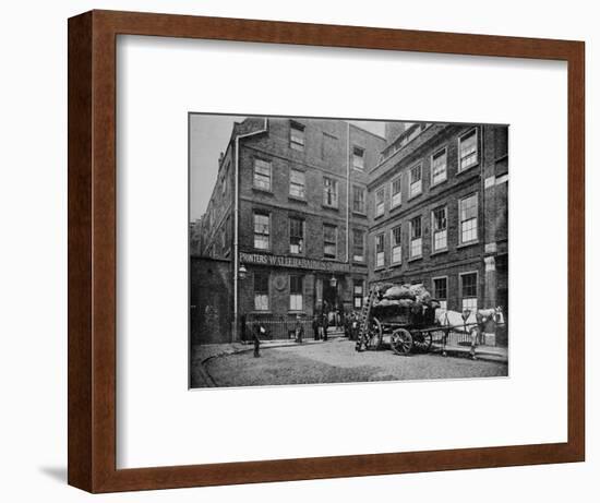 Dr Johnson's House, City of London, c1900 (1911)-Pictorial Agency-Framed Photographic Print