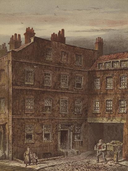 Dr Johnsons House Gough Square Fleet Street Giclee Print Waldo Sargeant