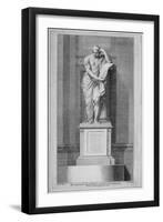 Dr Johnson's Monument, in St Paul's Cathedral, City of London, 1796-James Basire I-Framed Giclee Print