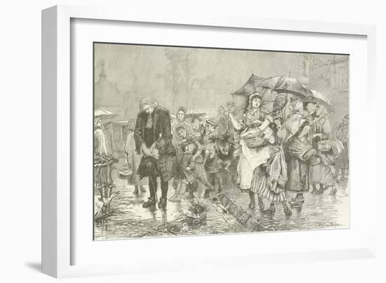 Dr Johnson's Penance-Adrian Scott Stokes-Framed Giclee Print