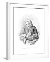 Dr Johnson Sketched-James Roberts-Framed Giclee Print