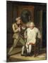 Dr Johnson with the Barber-John Collet-Mounted Giclee Print