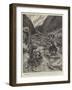 Dr Lansdell's Journey Through Chinese Central Asia, a Mud-Stream an Earthquake-Frank Dadd-Framed Giclee Print