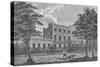 Dr. Lettsoms House, Camberwell, c1805, (1912). Artists: Unknown, George Samuel Elgood-George Samuel Elgood-Stretched Canvas