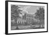 Dr. Lettsoms House, Camberwell, c1805, (1912). Artists: Unknown, George Samuel Elgood-George Samuel Elgood-Framed Giclee Print