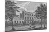 Dr. Lettsoms House, Camberwell, c1805, (1912). Artists: Unknown, George Samuel Elgood-George Samuel Elgood-Mounted Giclee Print