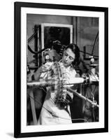 Dr. Liane Russell Studying Effects of Radiation on Mouse Genetics at Oak Ridge National Laboratory-null-Framed Photographic Print