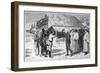 Dr Livingstone is Found by H.M. Stanley at Ujiji-Godefroy Durand-Framed Art Print
