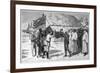 Dr Livingstone is Found by H.M. Stanley at Ujiji-Godefroy Durand-Framed Art Print