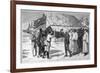 Dr Livingstone is Found by H.M. Stanley at Ujiji-Godefroy Durand-Framed Art Print