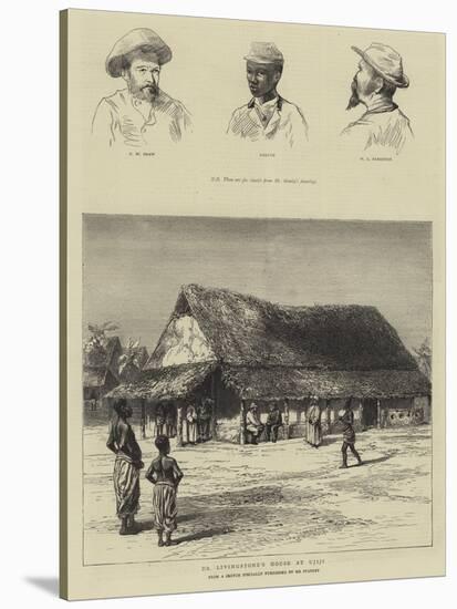 Dr Livingstone's House at Ujiji-null-Stretched Canvas
