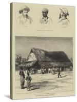 Dr Livingstone's House at Ujiji-null-Stretched Canvas