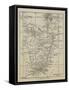 Dr Livingstone's Route-null-Framed Stretched Canvas