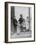 Dr Louis Pasteur with Four Children Who Had Been Bitten by Mad Dogs and Treated with Rabies Vaccine-null-Framed Photographic Print