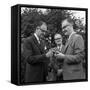 Dr Lowe of Ici Being Presented with a Camera, Denaby Main, South Yorkshire, 1962-Michael Walters-Framed Stretched Canvas