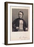 Dr Lyon Playfair, (C1850-C1880)-G Cook-Framed Giclee Print