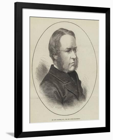 Dr Lyon Playfair, MP, the New Postmaster-General-null-Framed Giclee Print