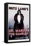Dr Mabuse the Gambler Movie Fritz Lang Poster Print-null-Framed Stretched Canvas