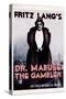 Dr Mabuse the Gambler Movie Fritz Lang Poster Print-null-Stretched Canvas