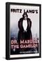 Dr Mabuse the Gambler Movie Fritz Lang Poster Print-null-Framed Poster