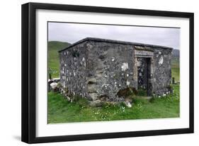 Dr Macleans Tomb, Kilmuir Graveyard, Skye, Highland, Scotland-Peter Thompson-Framed Photographic Print