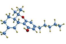 THC Cannabis Drug Molecule-Dr. Mark J.-Stretched Canvas