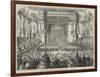 Dr Mark's Juvenile Ball in the Free-Trade Hall, Manchester-null-Framed Giclee Print
