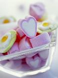 Pink and White Candy Hearts-Dr^ Martin Baumgärtner-Framed Stretched Canvas