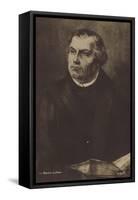 Dr Martin Luther-German School-Framed Stretched Canvas