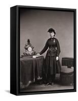 Dr. Mary Walker, Only Female Recipient, with Medal of Honor Awarded Service During the Civil War-null-Framed Stretched Canvas