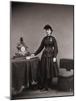 Dr. Mary Walker, Only Female Recipient, with Medal of Honor Awarded Service During the Civil War-null-Mounted Photographic Print