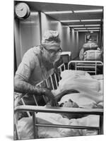 Dr. Michael E. Debakey, Chief Heart Surgeon at the Methodist Hospital-Ralph Morse-Mounted Photographic Print