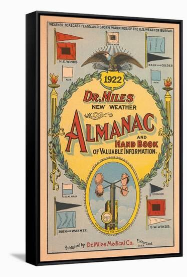 Dr. Miles Weather Almanac-null-Framed Stretched Canvas